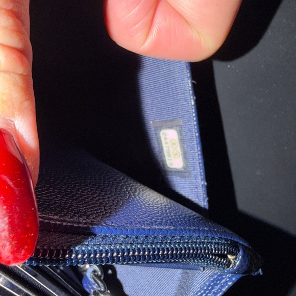 CHANEL Classic Navy Caviar WOC - Picture 14 of 15